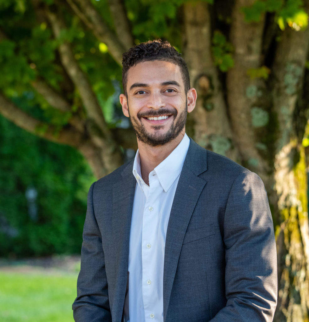 Outside portrait of Khristian Gutierrez