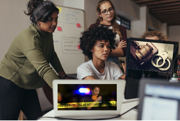women in technology and law enforcement