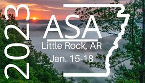 2023 ASA Little Rock Arkansas, conference image